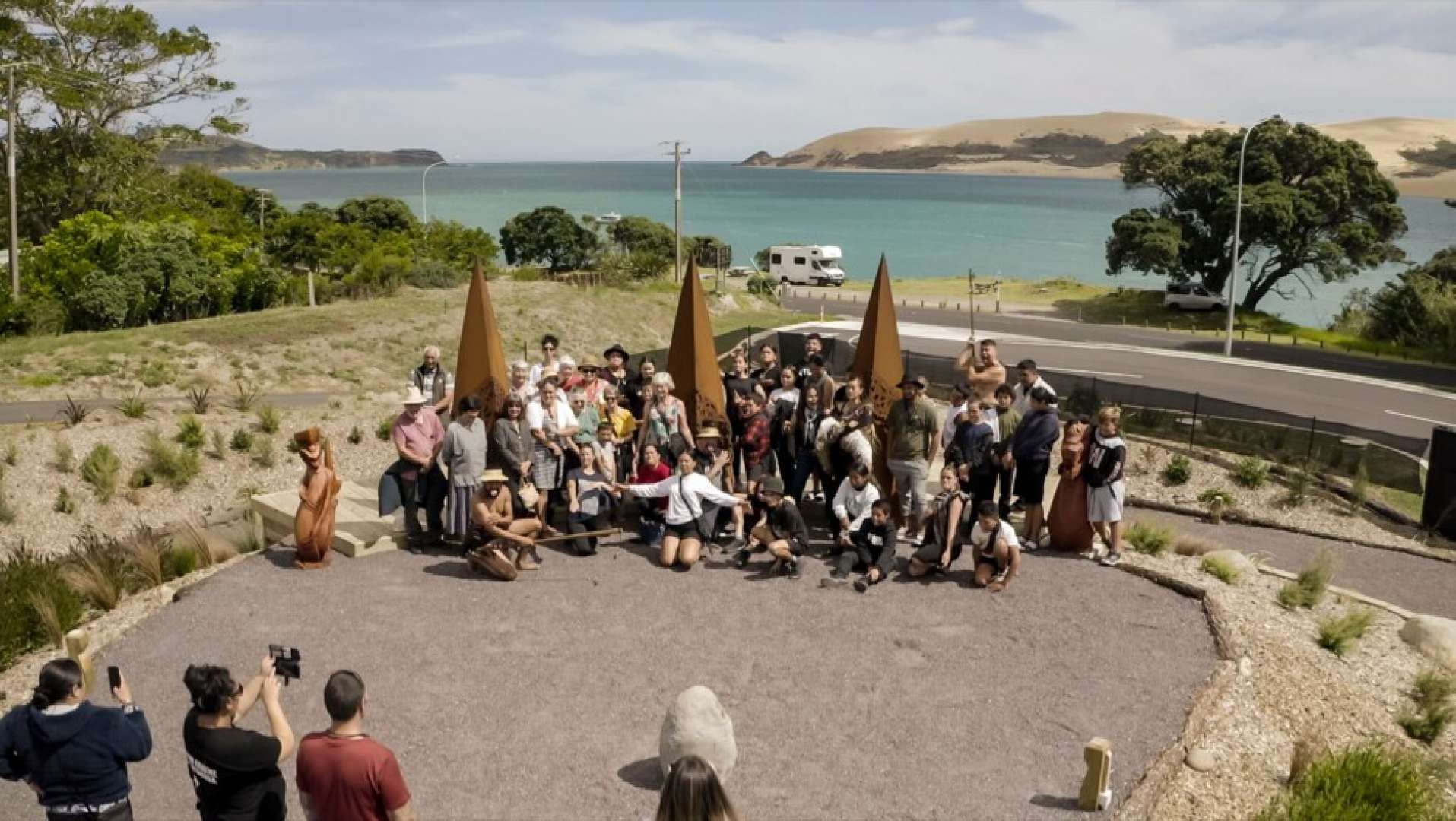 Outside Manea Footprints of Kupe Hokianga Attraction
